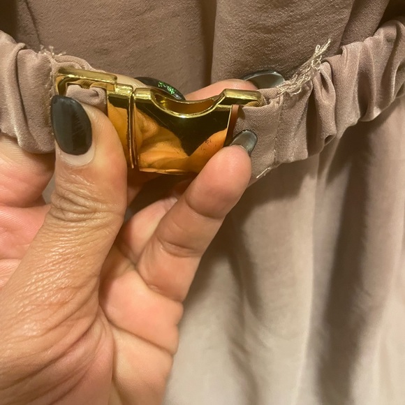 NWOT Size 12 H&M Dress. Tan. - Picture 4 of 5